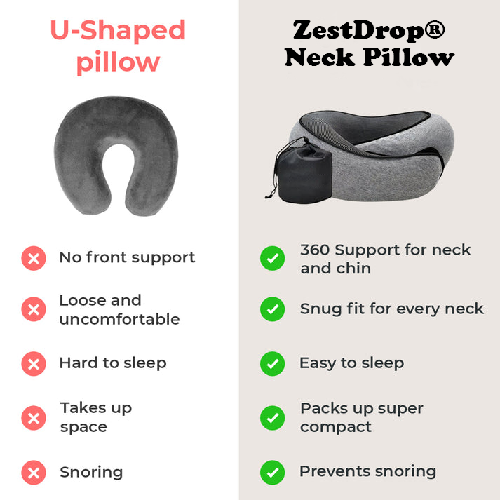 ZestDrop® Travel Pillow