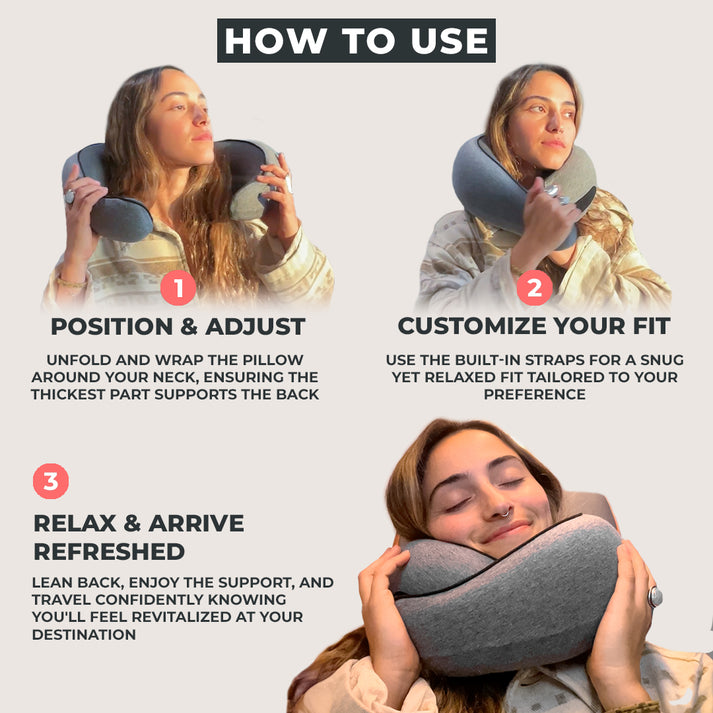 ZestDrop® Travel Pillow