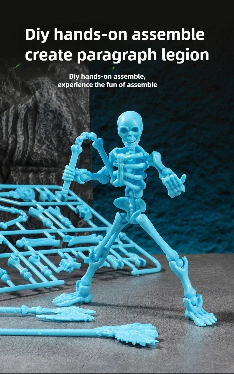 3D Multi Joints Skeleton Figure