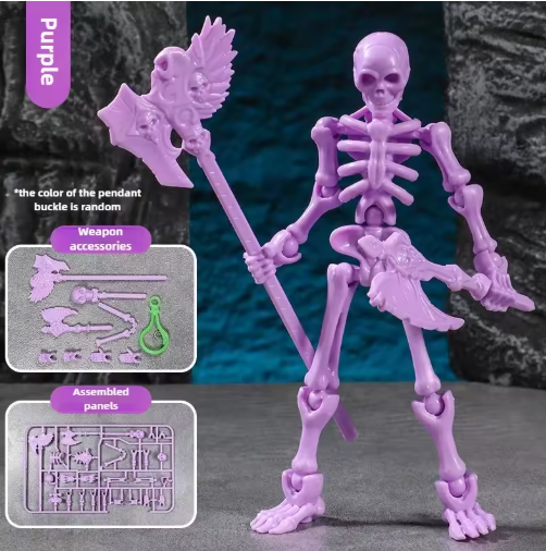 3D Multi Joints Skeleton Figure