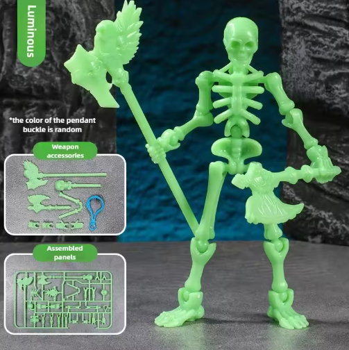 3D Multi Joints Skeleton Figure