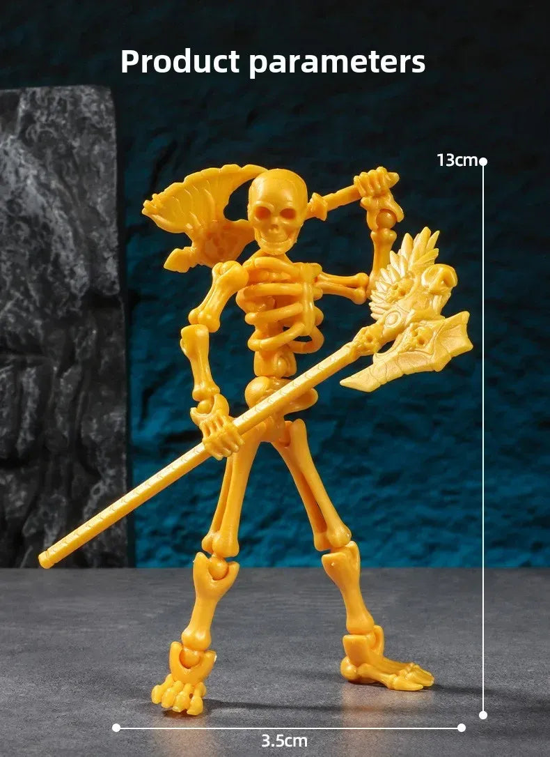3D Multi Joints Skeleton Figure