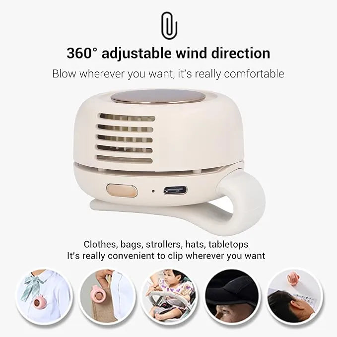 🔥Hot🔥Portable Silent Mini Bladeless Electric Fan