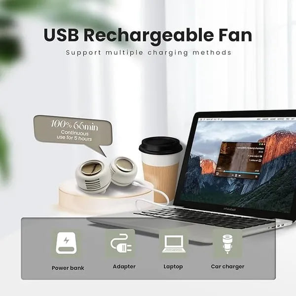 🔥Hot🔥Portable Silent Mini Bladeless Electric Fan