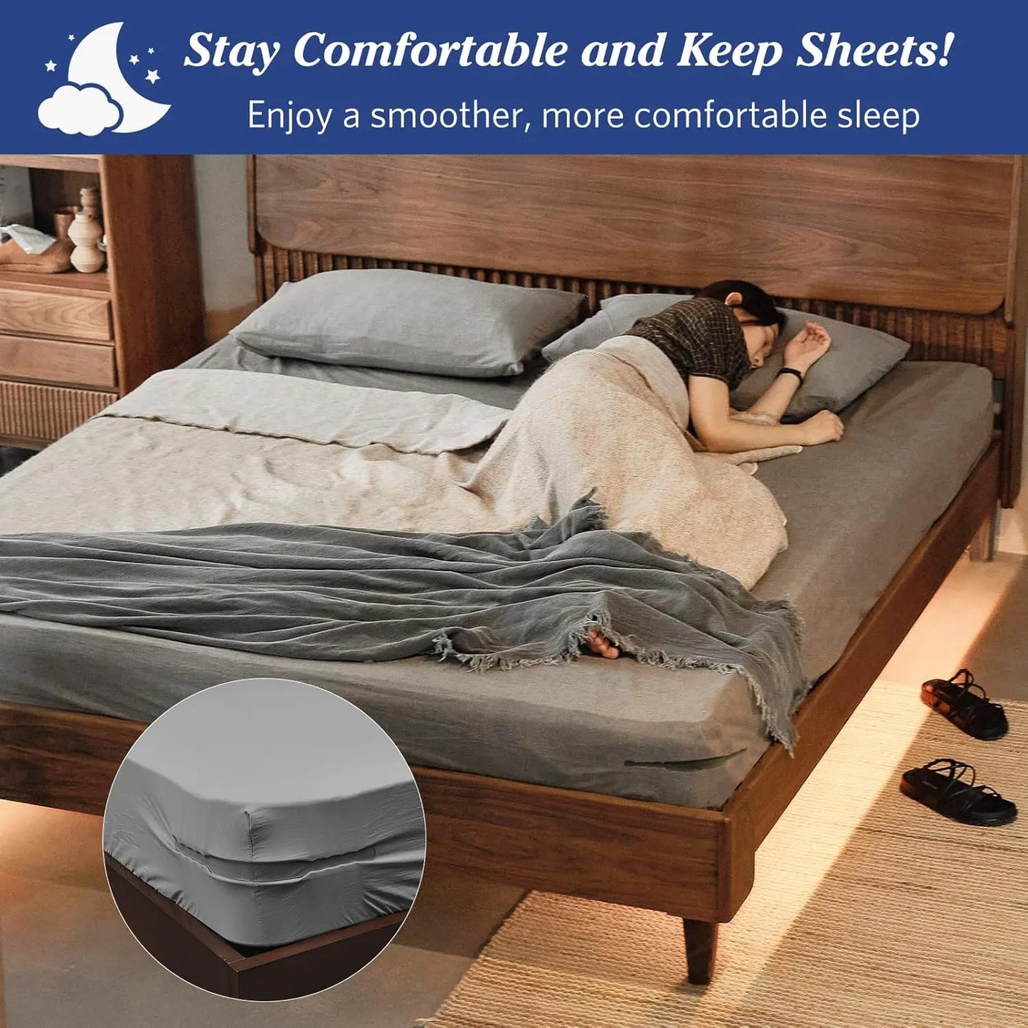 ZestDrop™ Bed Sheet Corner Holder