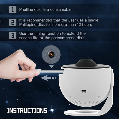 ZestDrop™ Galaxy Projector