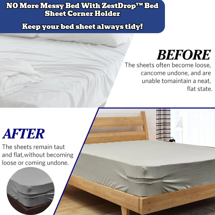 ZestDrop™ Bed Sheet Corner Holder